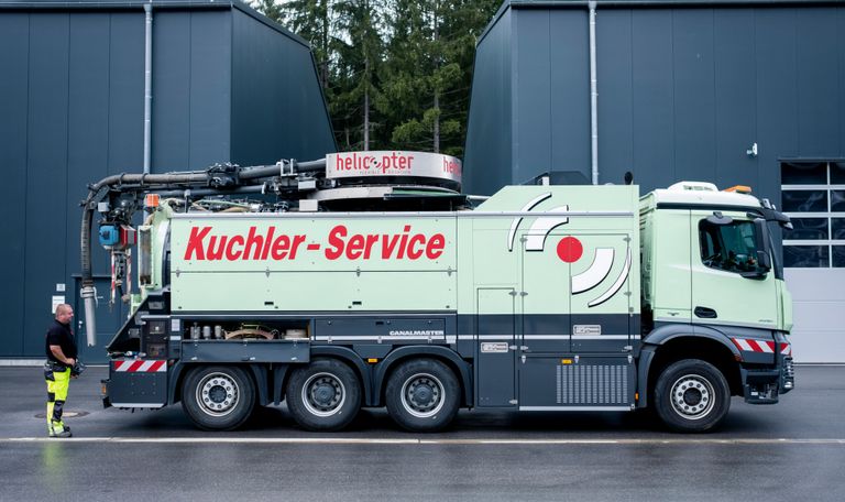 Kanal- und Rohrreinigung Landau - Spülfahrzeug